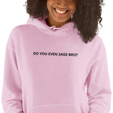 Sueño Do You Even Sage Bro? EMBROIDERED Unisex Hoodie